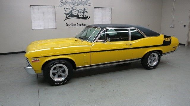 1970 Yellow Chevrolet Nova Coupe