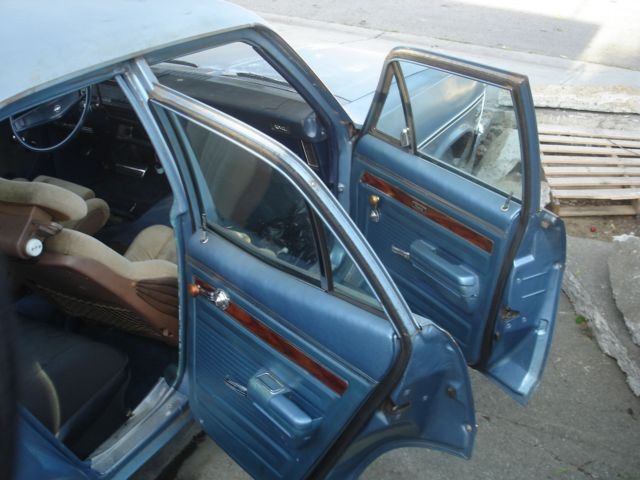 1970 Blue Chevrolet Nova