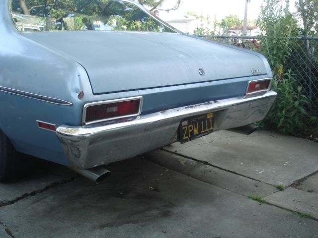 1970 Blue Chevrolet Nova