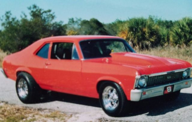 1970 Hugger Orange Chevrolet Nova Coupe