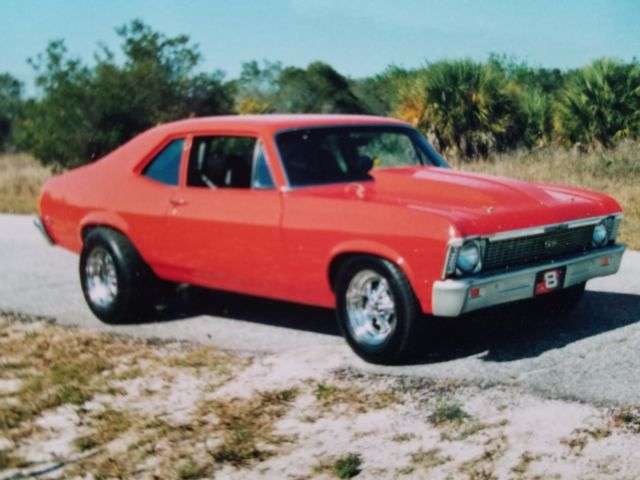 1970 Hugger Orange Chevrolet Nova Coupe