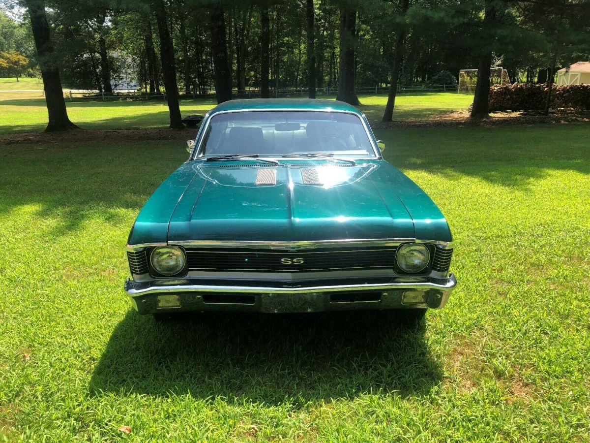 1970 Green Chevrolet Nova Coupe