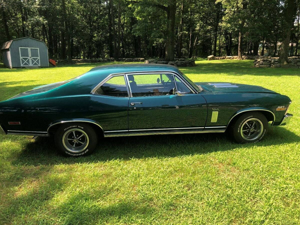 1970 Green Chevrolet Nova Coupe