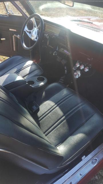 1970 Burgundy Chevrolet Nova Coupe