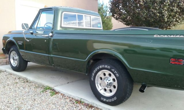 1970 Green (olive green) Chevrolet Other Pickups Pickup