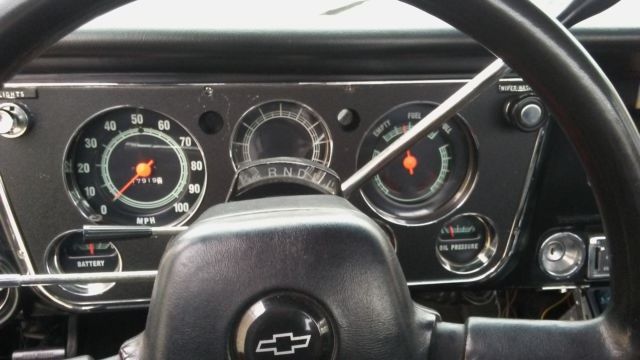 1970 Black Chevrolet C-10 Extended Cab Pickup