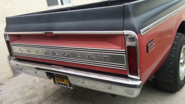 1970 Black Chevrolet C-10 Extended Cab Pickup