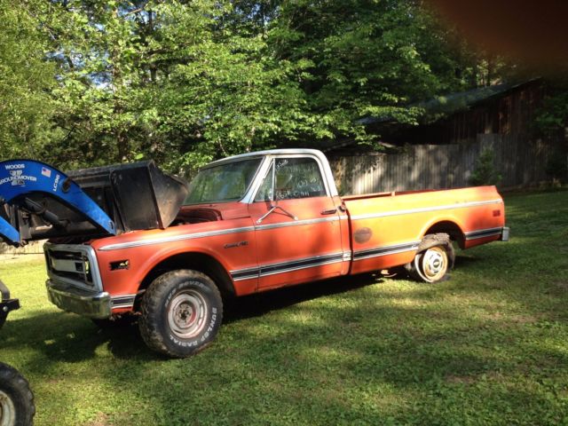 1970 Red Chevrolet C-10 Cab & Chassis