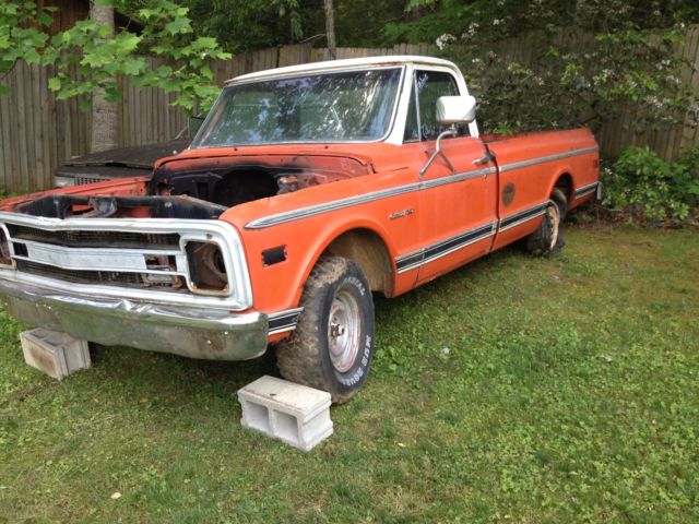 1970 Red Chevrolet C-10 Cab & Chassis