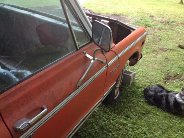 1970 Red Chevrolet C-10 Cab & Chassis