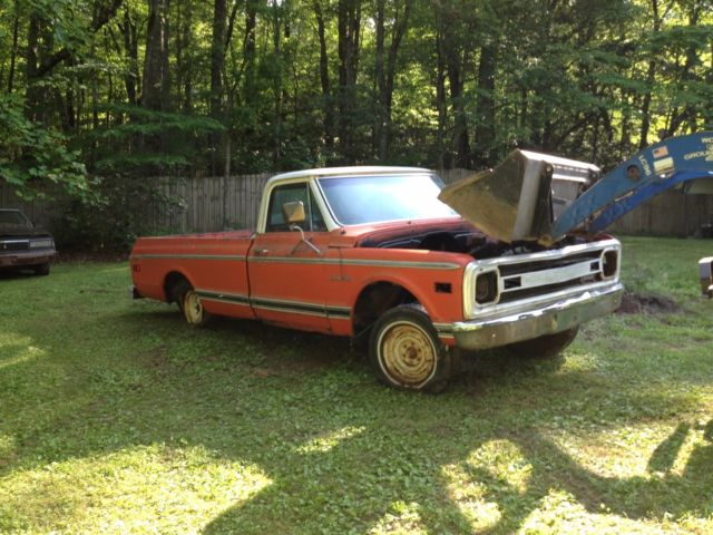 1970 Red Chevrolet C-10 Cab & Chassis