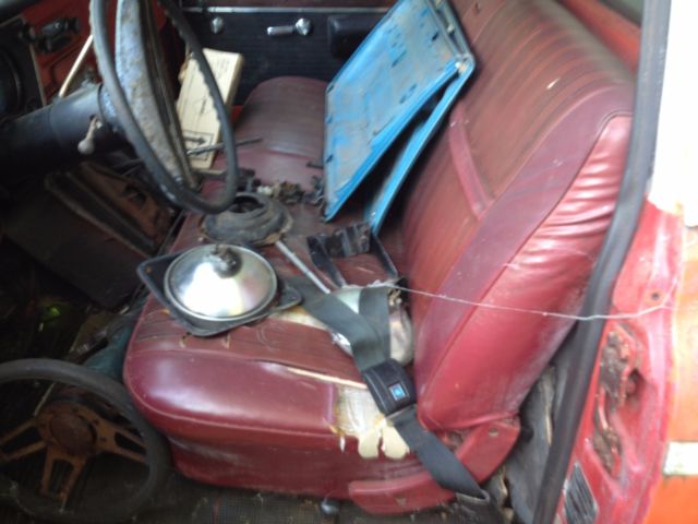 1970 Red Chevrolet C-10 Cab & Chassis