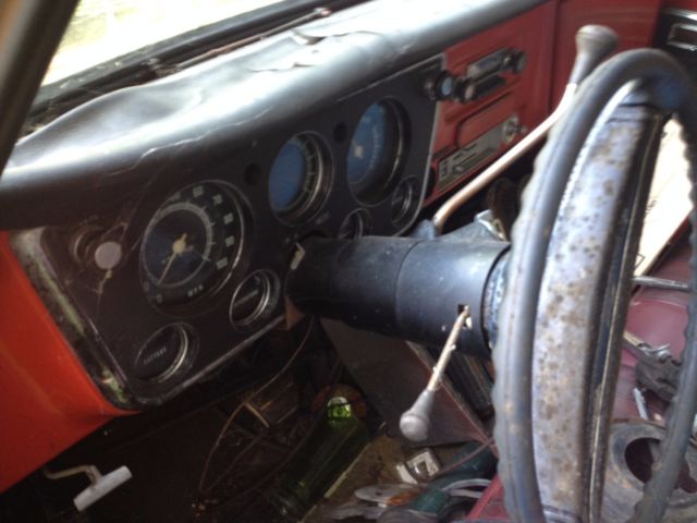 1970 Red Chevrolet C-10 Cab & Chassis