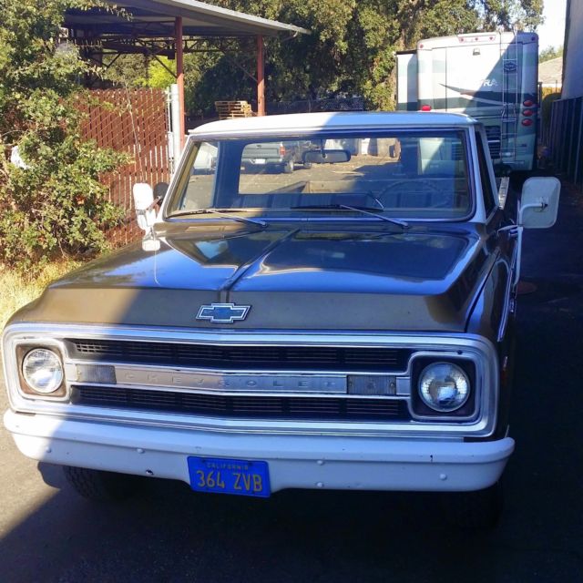 1970 Brown Chevrolet C-10 PICK UP