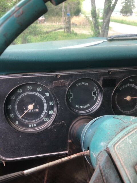 1970 Green Chevrolet C-10