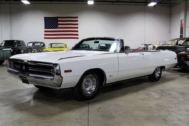 1970 White Chrysler 300 Series Convertible