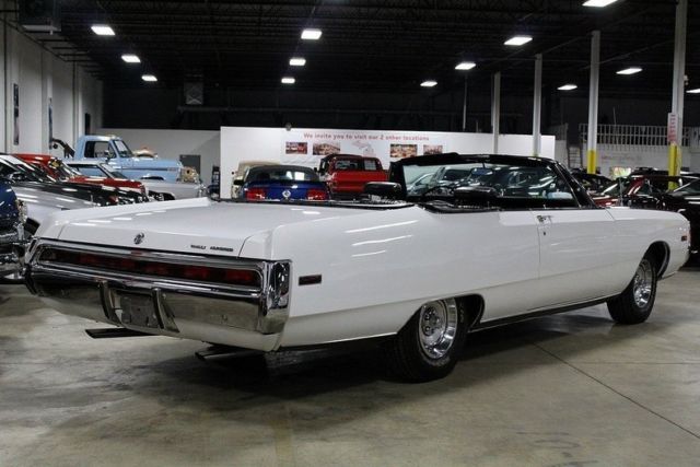 1970 White Chrysler 300 Series Convertible
