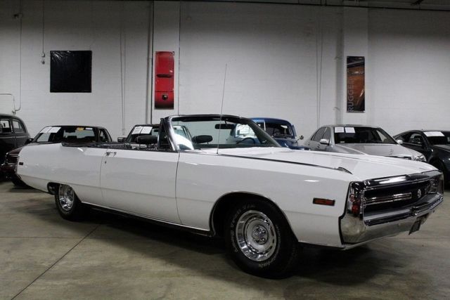 1970 White Chrysler 300 Series Convertible