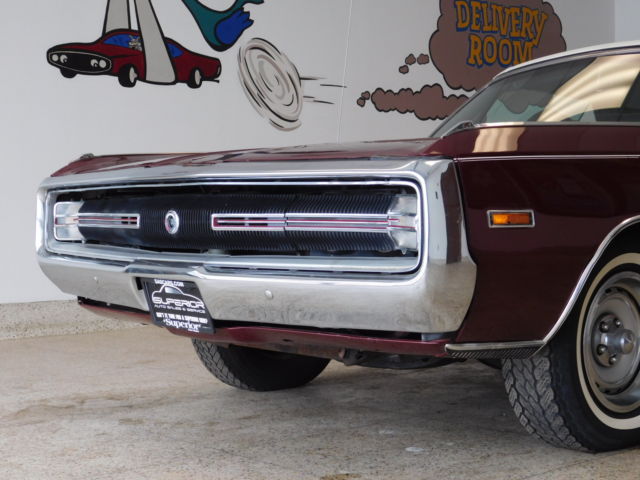 1970 Burgundy Chrysler 300 Series Convertible