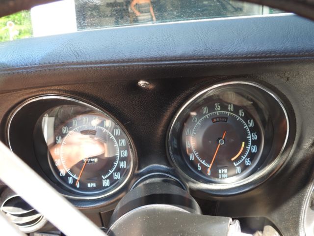 1970 Red Chevrolet Corvette Convertible