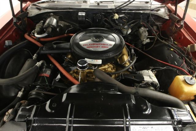 1970 Red Oldsmobile Cutlass