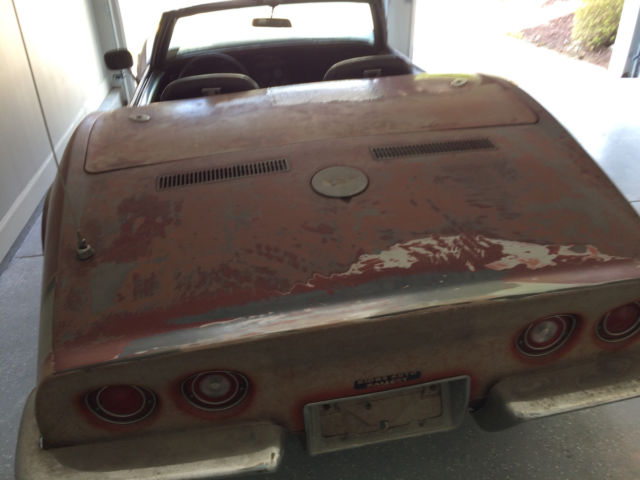 1970 marlboro maroon Chevrolet Corvette Convertible