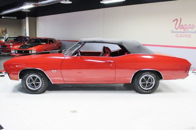 1970 Blue Chevrolet Corvette