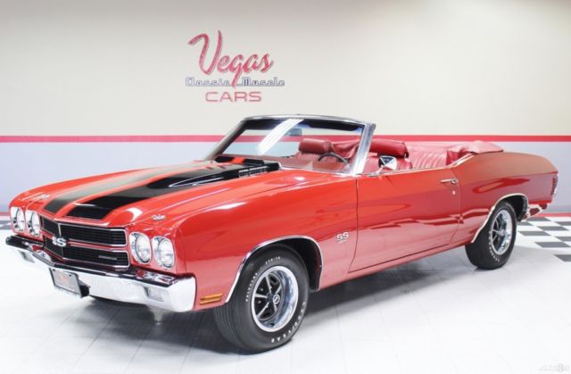 1970 Blue Chevrolet Corvette