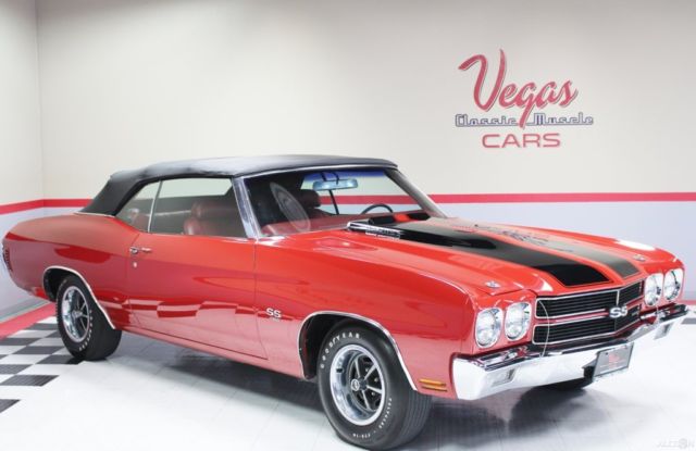 1970 Blue Chevrolet Corvette