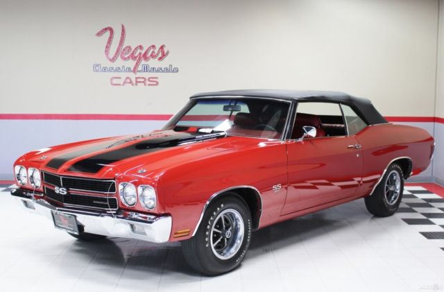 1970 Blue Chevrolet Corvette