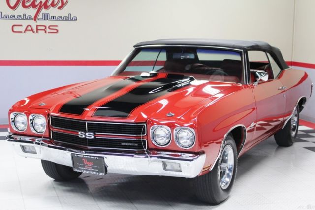 1970 Blue Chevrolet Corvette