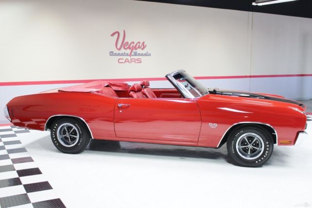 1970 Blue Chevrolet Corvette