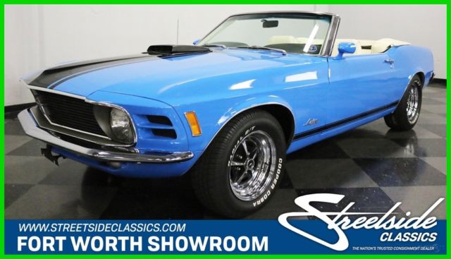 1970 Red Ford Mustang