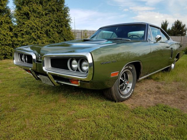 1970 Green Dodge Coronet hardtop