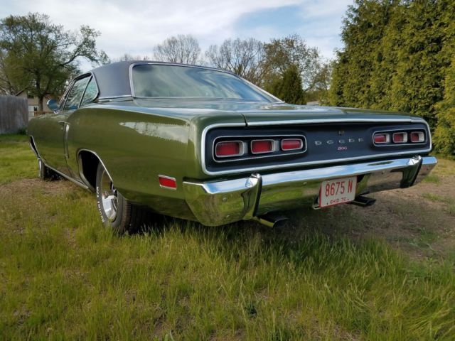 1970 Green Dodge Coronet hardtop