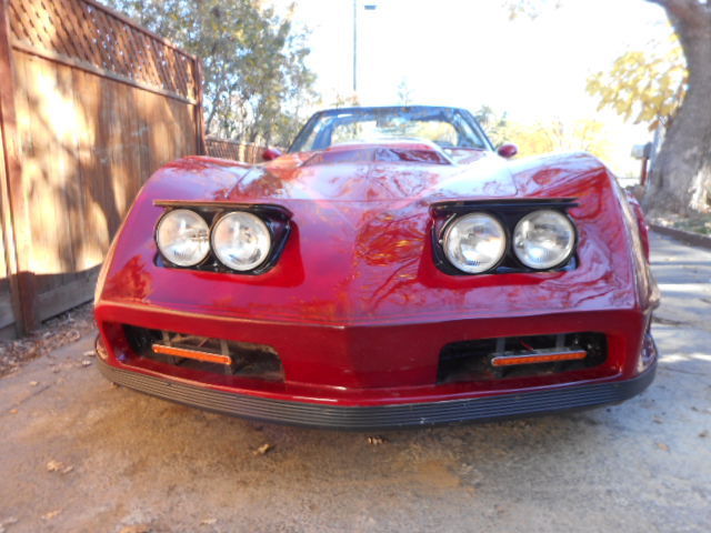 1970 Custome candy apple red Chevrolet Corvette
