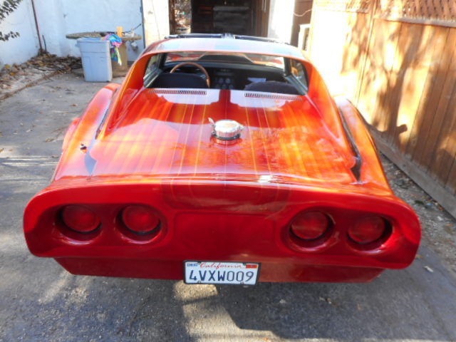 1970 Custome candy apple red Chevrolet Corvette