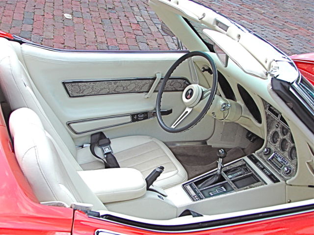 1970 candy red Chevrolet Corvette Convertible