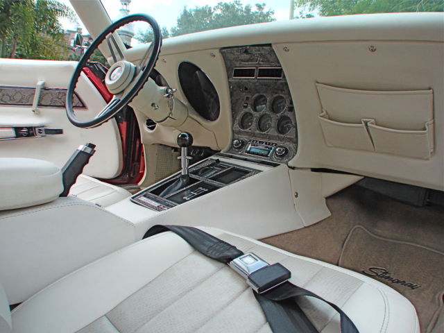 1970 candy red Chevrolet Corvette Convertible