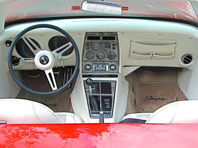 1970 candy red Chevrolet Corvette Convertible
