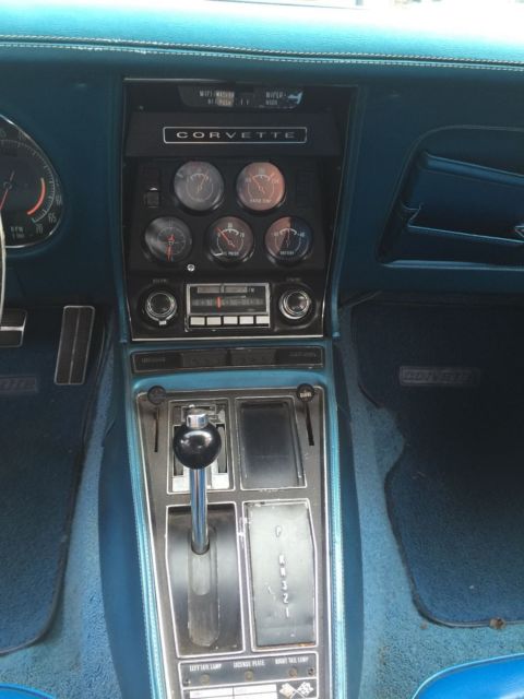 1970 Blue Chevrolet Corvette Coupe