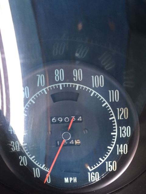 1970 Blue Chevrolet Corvette Coupe