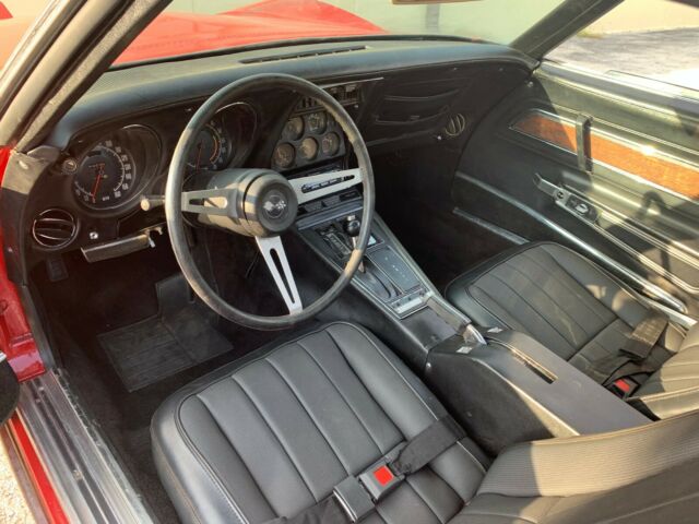 1970 red Chevrolet Corvette