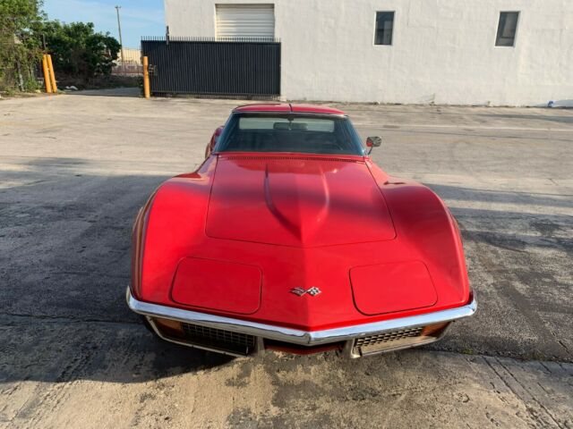 1970 red Chevrolet Corvette