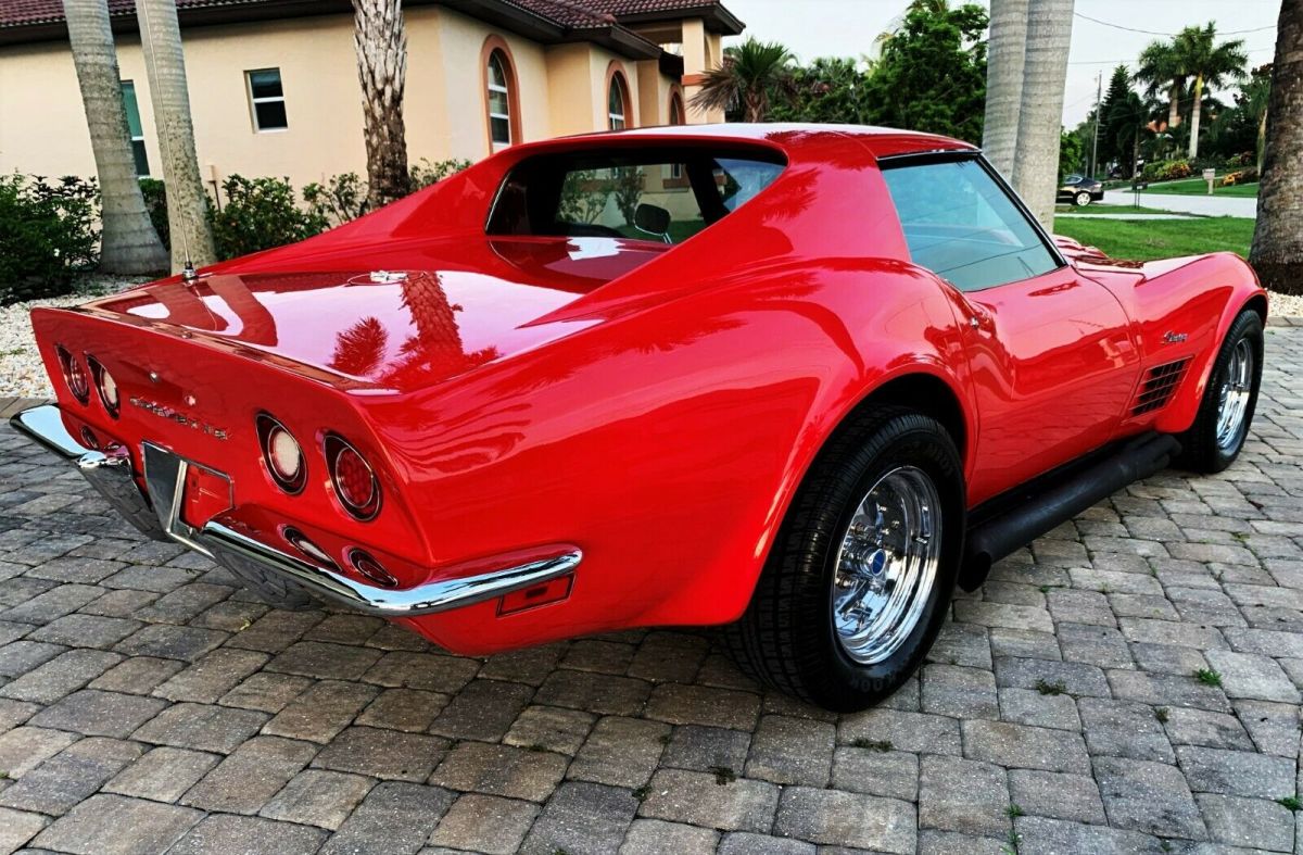 1970 Red Chevrolet Corvette Coupe