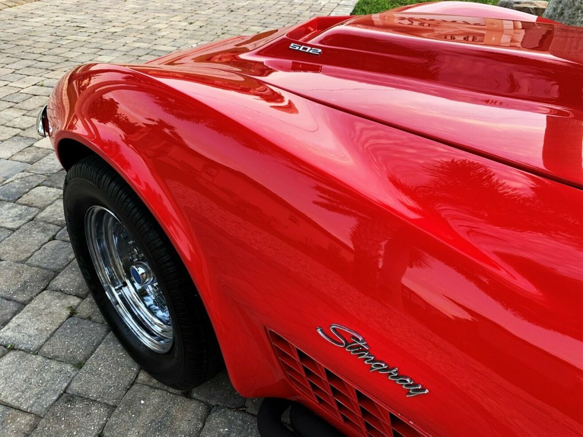 1970 Red Chevrolet Corvette Coupe