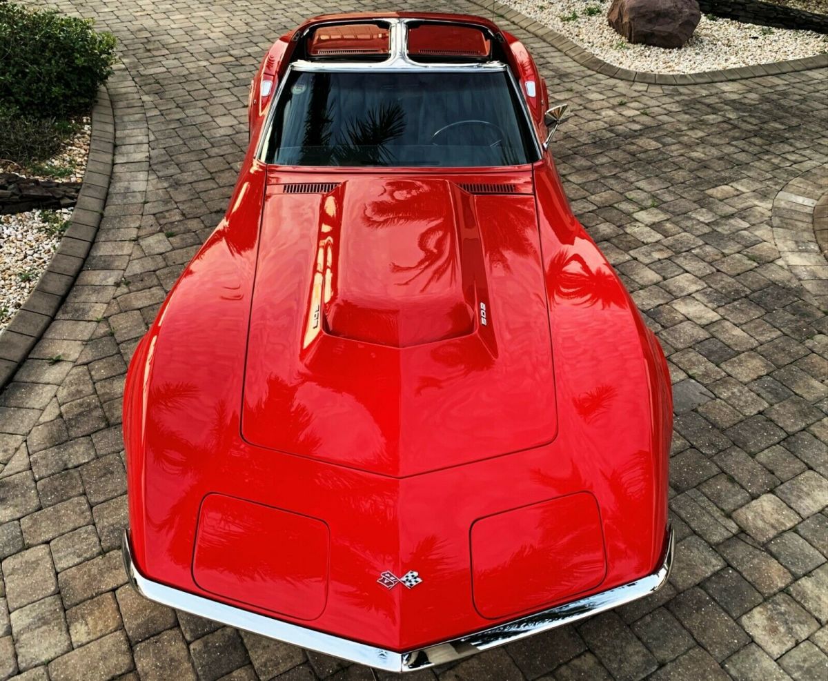1970 Red Chevrolet Corvette Coupe