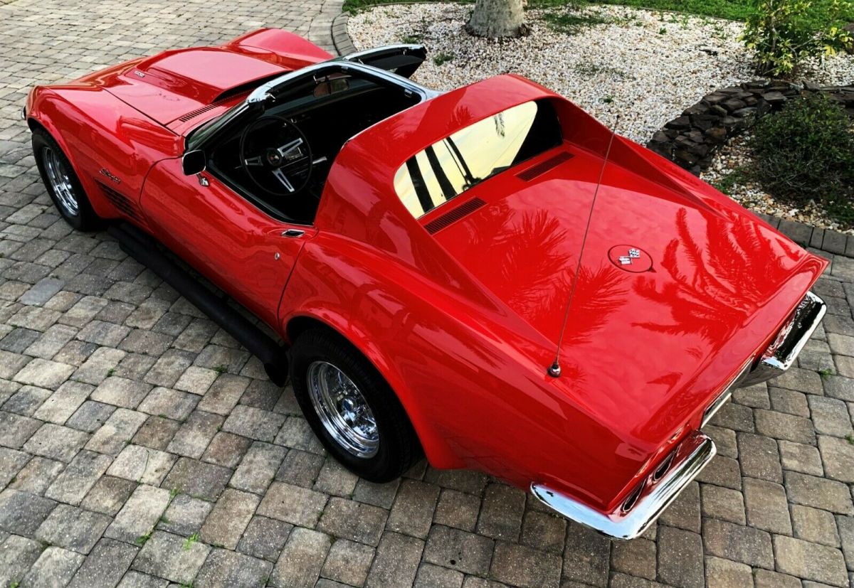 1970 Red Chevrolet Corvette Coupe