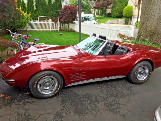 1970 Marlboro Maroon Chevrolet Corvette Convertible