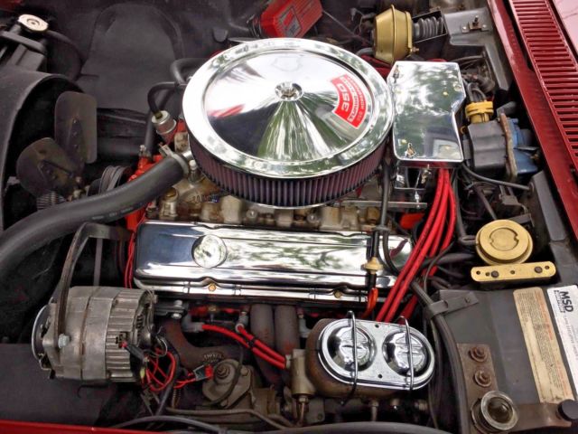 1970 Marlboro Maroon Chevrolet Corvette Convertible